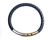Bracelet en cuir tressé
