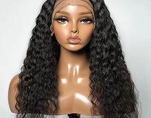 Perruque en cheveux naturels